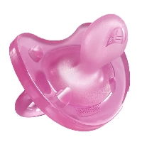 پستانک ارتودنسی چیکو مدل Silicone Physio Soft Soother 6-16m