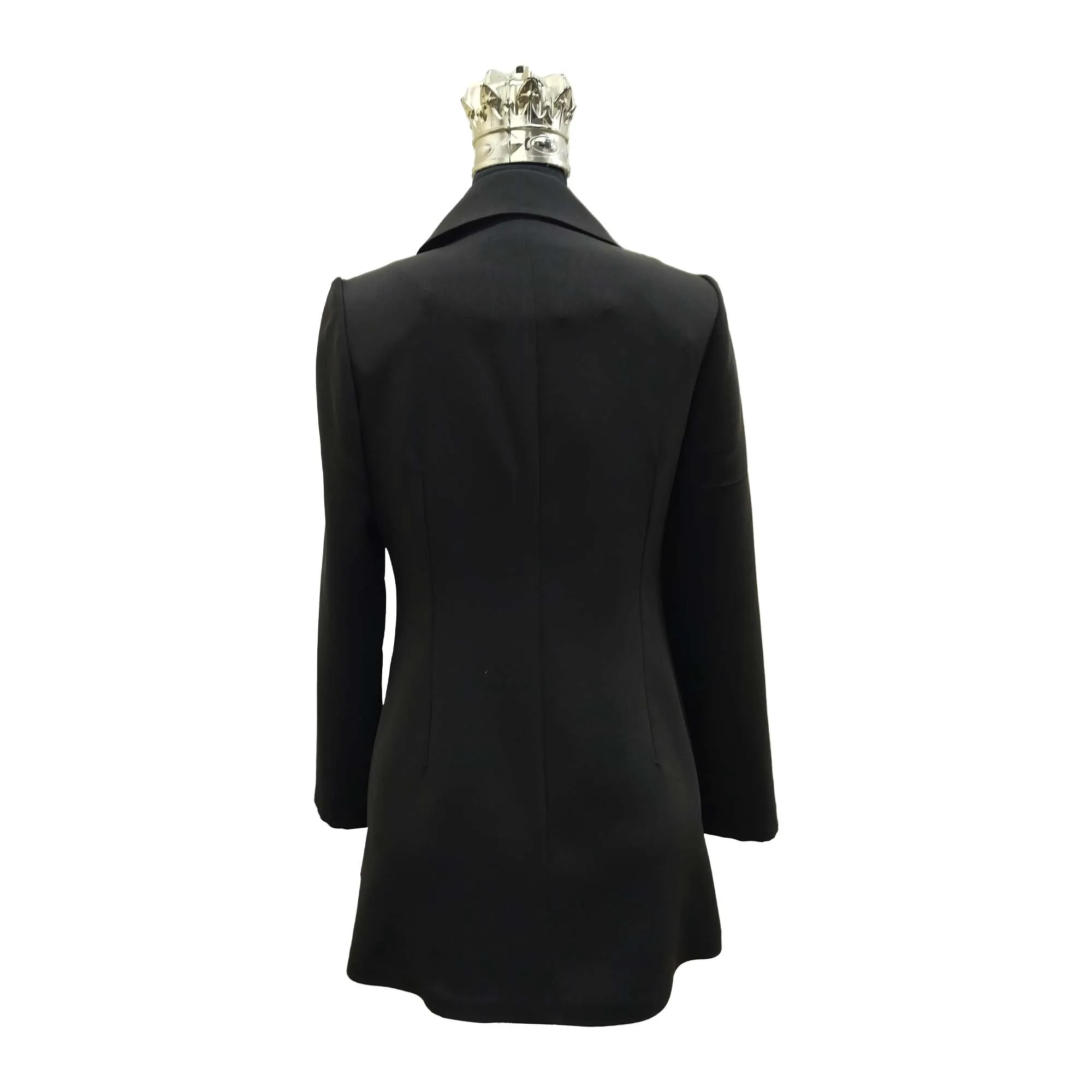 کت مجلسی زنانه مدل مازراتی مشکی